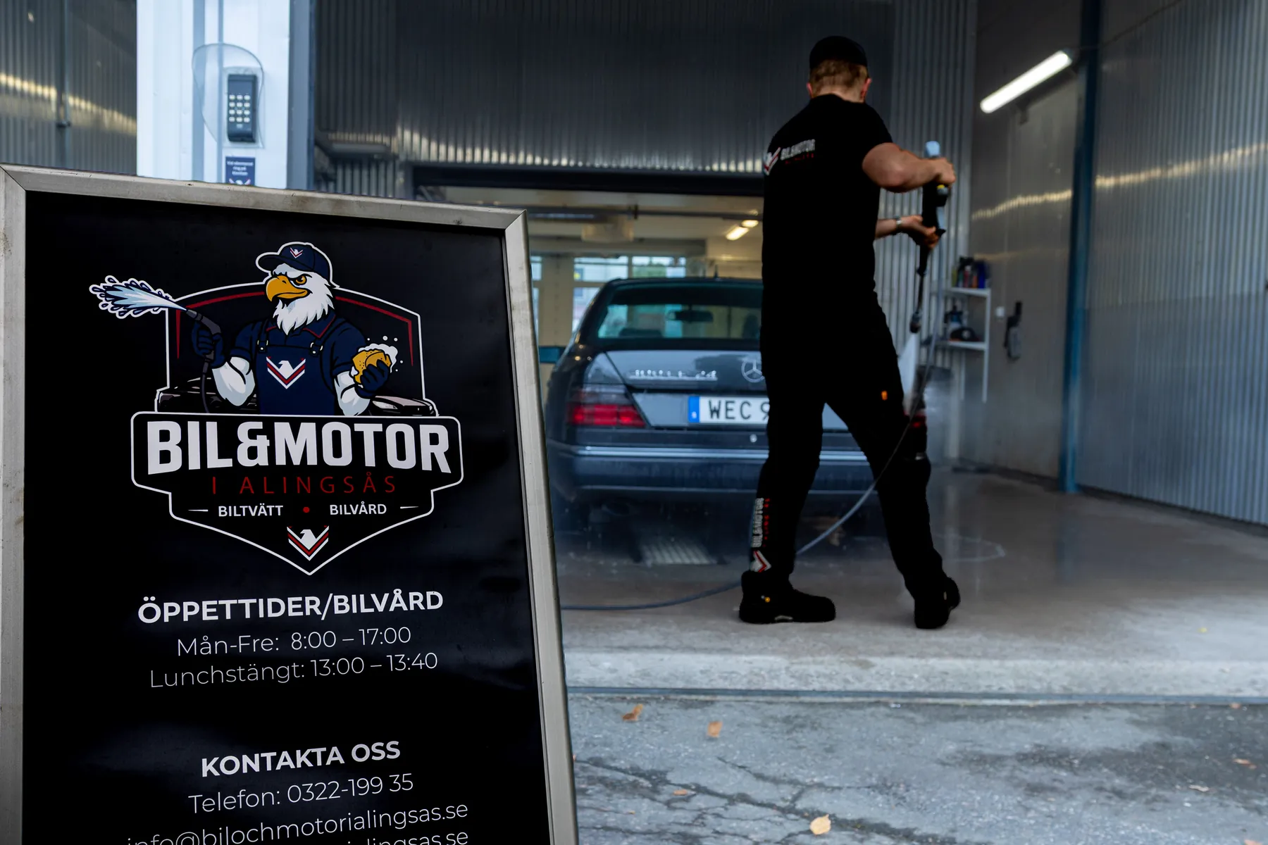 Bil & Motor i Alingsås – från verkstaden